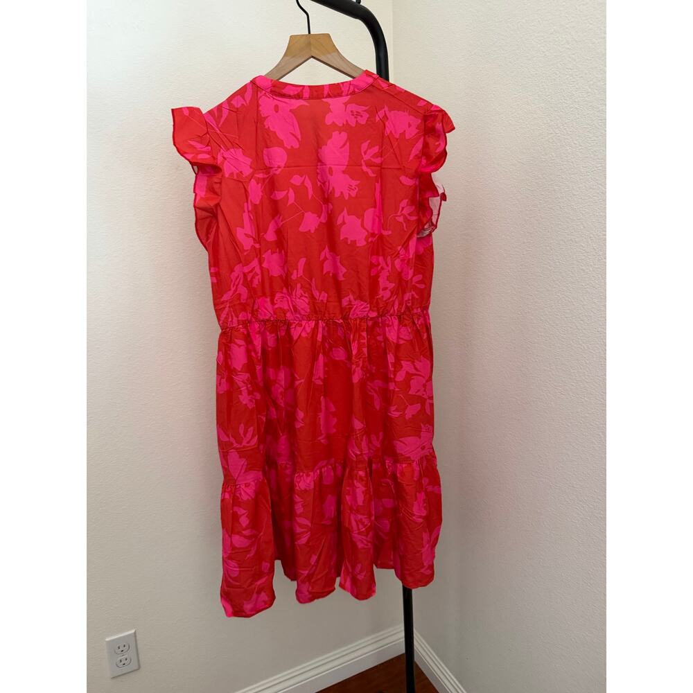 New pink floral sundress size XL - Picture 6 of 6